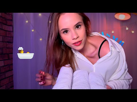 ASMR HIGIENE DO SONO: rosto, cabelo e corpo 🧼💆‍♀ (atenção MUITO pessoal)