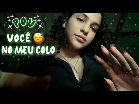 ASMR | POV: VOCÊ DORMIU NO MEU COLO APÓS RECEBER MUITO CARINHO ☁️