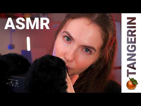 ASMR Fluffy Mic Scratching & Honey Spoon for Deep Sleep | Tangerin