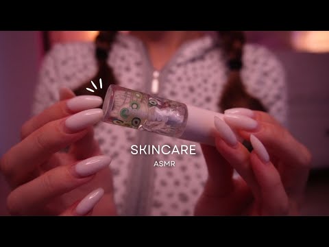 ASMR - Sleepover Skincare Treatment Roleplay 🤍 Sleep 99,9% (Layered Sounds)