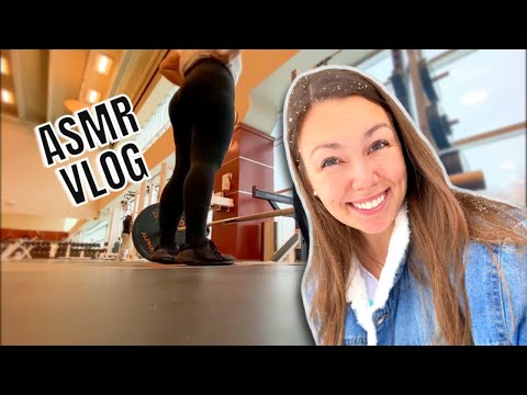 ASMR| Follow Me Around on a SNOWY Day❄️🥰 (TINGLY whisper VLOG)