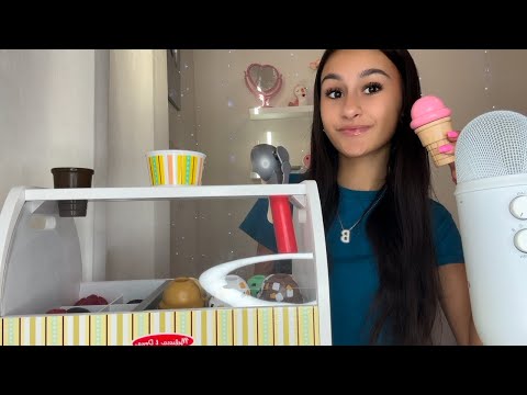 ASMR| You go to the BEST ice cream shop in TOWN !! 😳