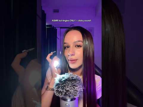 ASMR but tingles ONLY when you hear clicky sound! ✨✨✨ #asmr #asmrsounds #asmrvideo #sleep #tingles
