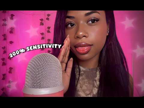 ASMR Fast & Aggressive Layered Mouth Sounds At 200% Sensitivity! (1 Hour)