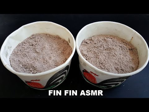 ASMR : Crumbling Sand+Cement Cups #159