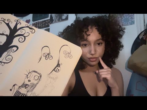 ASMR- Doodle With Me! Pen sounds + Mouth Sounds 