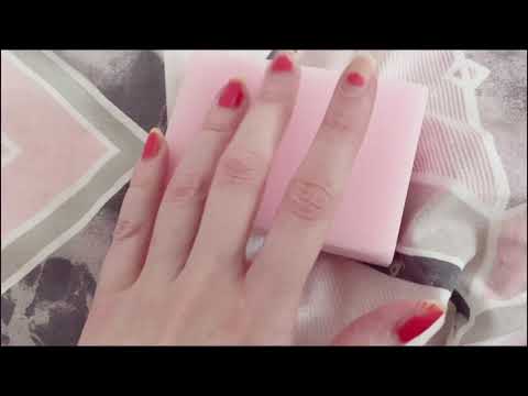 lofi asmr sponge box tapping and scratching