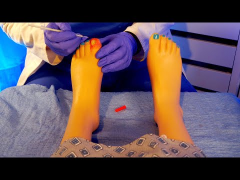 ASMR Hospital Ingrown Toenail Procedure | Medical Role Play