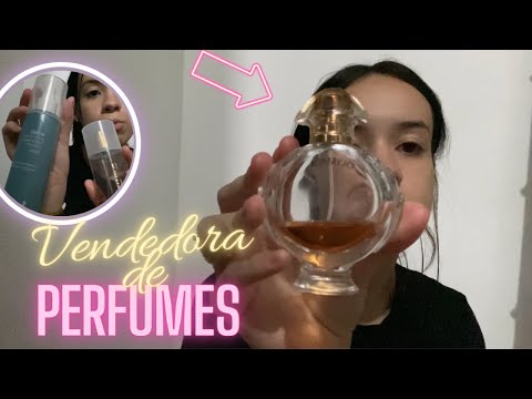 ASMR- VENDEDORA DE PERFUMES /caseirinho, voz suave