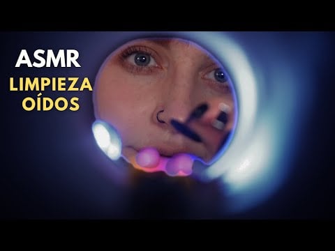 ASMR Limpieza de Oídos Profesional👂 Atención Personal en Español