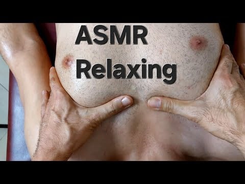 ASMR POV Therapeutic Relaxing Massage – Face, Head, Neck, Chest & Belly massage for Sleep & Calm