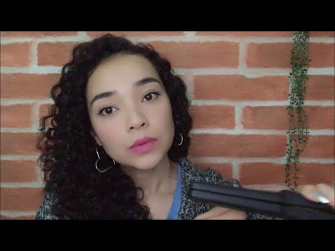 ASMR | Mãe FAZENDO CHAPINHA no SEU CABELO ROLEPLAY 💕