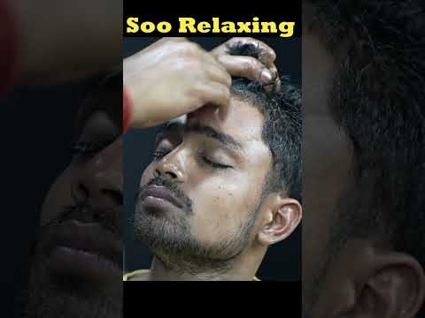 All Relaxing Thing From Indian Barber Head Massage ASMR | Neck Cracking #shorts
