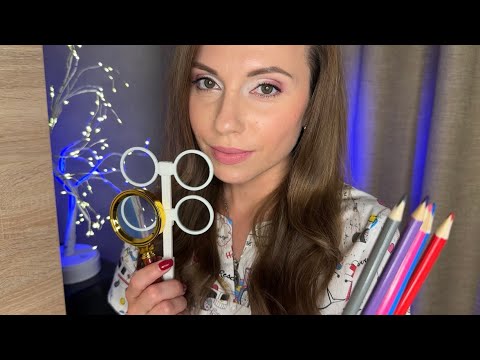 АСМР Детальный Медицинский Осмотр у Окулиста • ОЧЕНЬ МУРАШЕЧНО! • ASMR Doctor