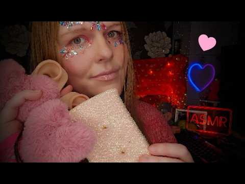 PINK ASMR 💗 Valentine’s Triggers | Mouth Sounds.