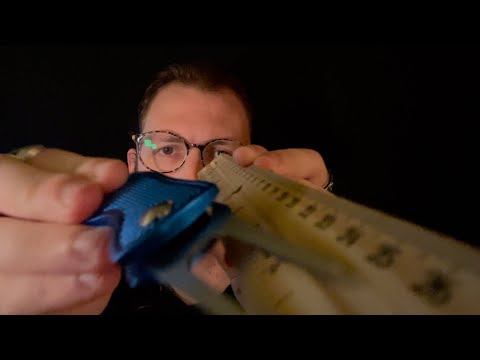 ASMR Measuring Your Face & Typing The Results Roleplay (2 Minute Version)