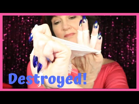 [ASMR] Demolition Gloves (...and nails?)🖐👋🖐Request (No-Talking)