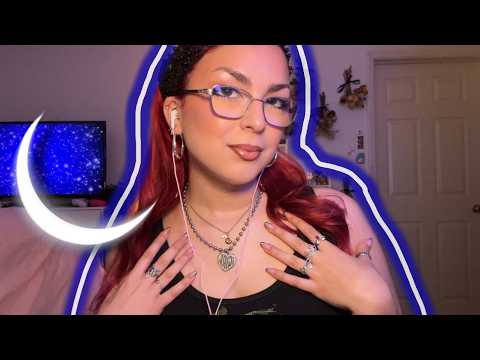 ASMR On Myself ☆ Hand Sounds, Mouth Sounds, Collarbone Tapping, Jewelry Sounds++