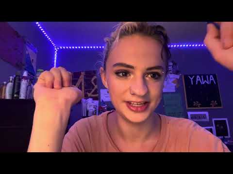 ASMR mean girl does your makeup in class roleply