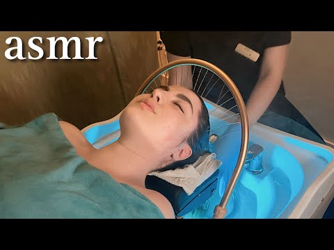 Me hice una Terapia ASMR en el SPA CAPILAR Ale ASMR español