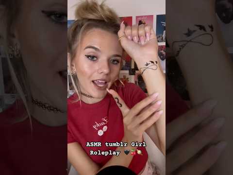 ASMR Tumblr Girl Roleplay 🖤🍒🪐