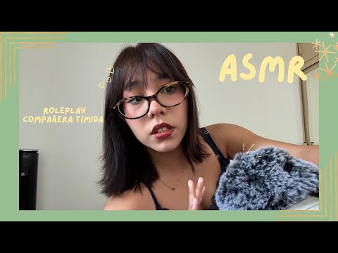 ASMR - COMPAÑERA TÍMIDA EN TU CASA/ ROLEPLAY