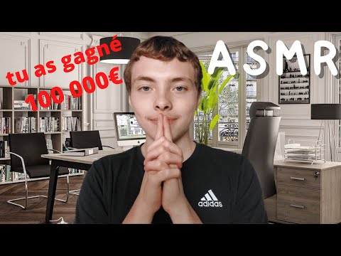 ASMR FR: Roleplay💰RDV avec ton banquier💰(tu as gagné 100 000€)