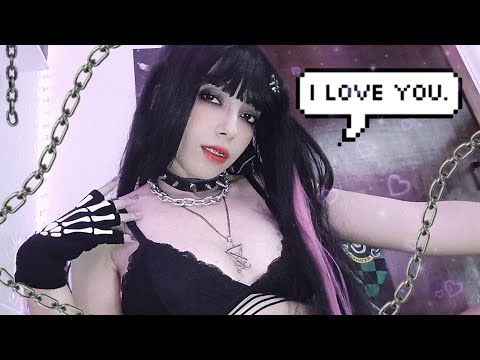 ASMR EX NAMORADA GÓTICA SEQUESTRA VOCÊ | ROLEPLAY
