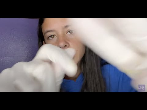 ASMR Friend Gives you a Spa Treatment (tweezing, head massage, brushing, makeup)