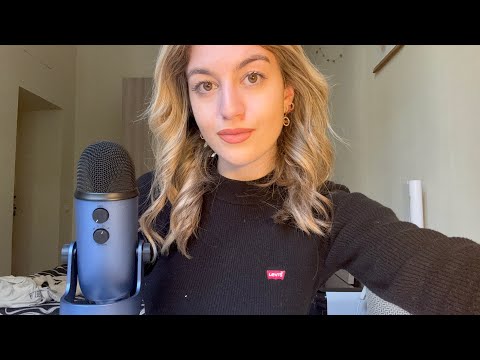 RISPONDO A VOSTRE DOMANDE + commenti (asmr ita con blue yeti)