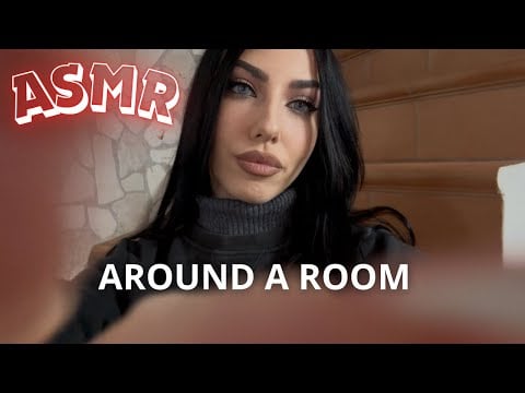 ASMR AROUND A ROOM - Build Up Tapping, Wall Scratching, Fast Hand Sounds & Camera tapping