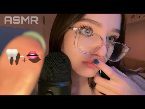 ASMR ☆ Teeth Tapping & Mouth Sounds Challenge - Day 2