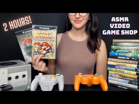 ASMR Game Shop Roleplay l Soft Spoken, Personal Attention, 2 Hour Compilation