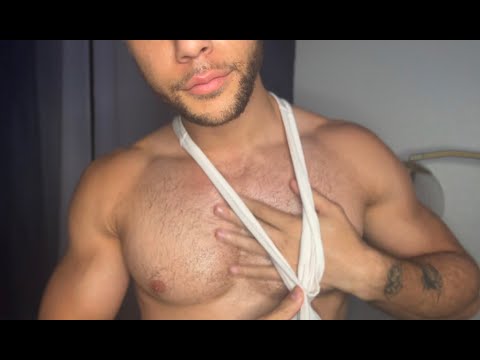 Male ASMR II my hairy muscled chest will give you the BEST tingles (stress & anxiety relief)