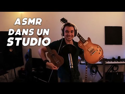 ASMR : LE MEILLEUR SON ??( DANS UN STUDIO DE MUSIQUE ! )