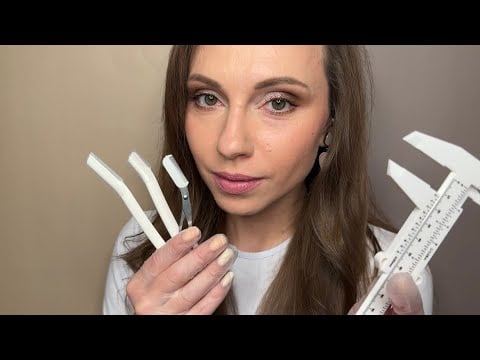 АСМР Коррекция Бровей • БЛИЗКО И МУРАШЕЧНО! • ASMR Eyebrow care
