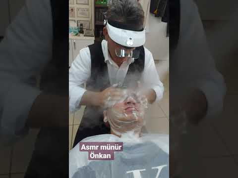 ASMR Turkish Barber By Münür Önkan Head,Face,Body,Back,Neck and Arm Massage