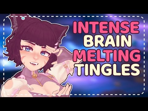 ꒰ASMR꒱ 🐾 Catgirl Tingles Your Brain & Puts You To Sleep 💤