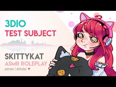 ASMR || 3Dio Test Subject ~ ear noms, licks, and brushies