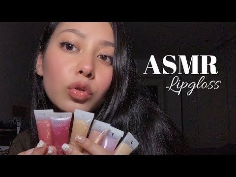 ASMR 👄 LIPGLOSS APPLICATION [Mouth Sounds] [Whispered Ramble]