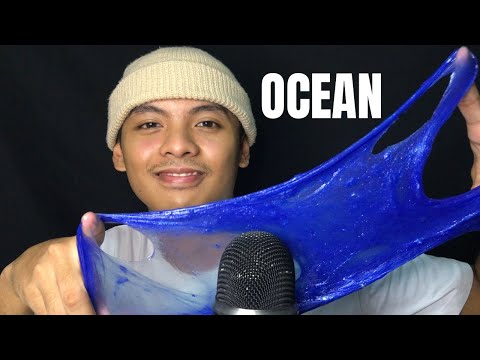 1 Hour ASMR | Super Relaxing Ocean Sounds 🌊 (Putting Slime on $150 Microphone)