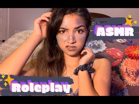 Whispered ASMR Roleplay | Mean Girl Does Her Festival Makeup