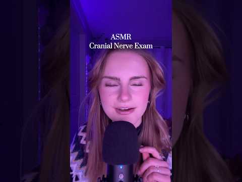 Making sure everything is in check! 🤍 #asmr #relax #visualtingle #cranialnerveexam