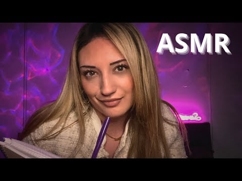 ASMR en Anglais (chuchotement très doux)