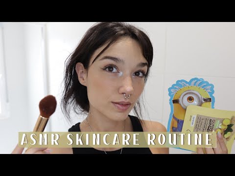 ASMR Rutina de Skincare y Maquillaje🌿