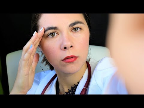 ASMR Cranial Nerve Exam for Concussion - Soft Spoken