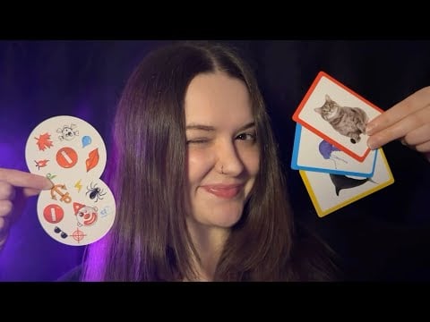 ASMR Open & Close Your Eyes 🧩 Guessing Games