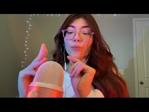 ASMR Pure Mouth Sounds 😛💗 Wet/Dry, Hand Sounds & Movements