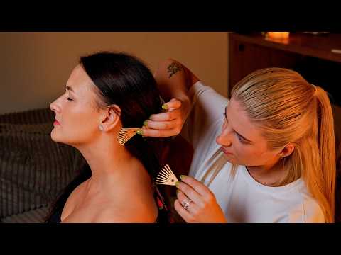 ASMR | Neck & Hair Tracing Until You Fall Asleep | Personal Attention 😴 (No Talking)
