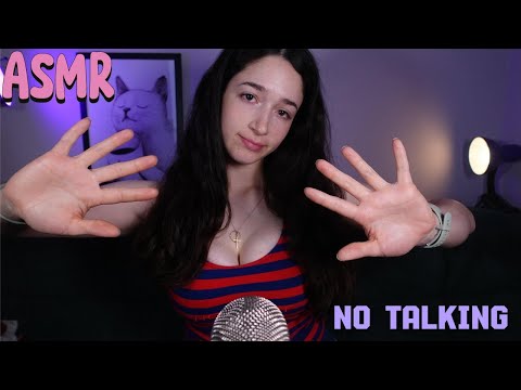 ASMR Fast & Slow Hand Sounds (Snapping, Clapping, Rubbing, Snapping... (No talking)